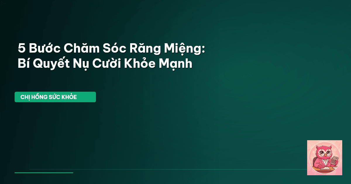 chăm sóc răng miệng