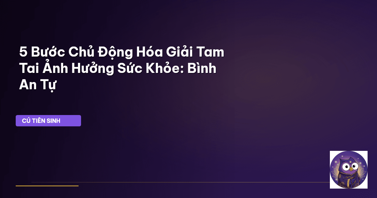 Tam Tai ảnh hưởng sức khỏe