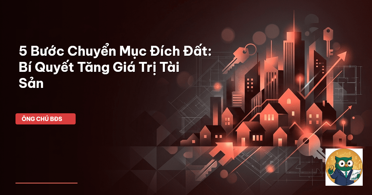 chuyển mục đích sử dụng đất