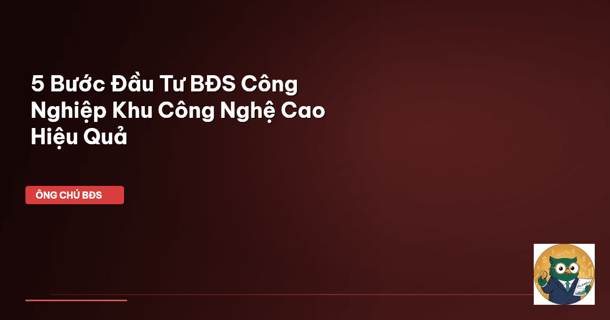 BĐS công nghiệp
