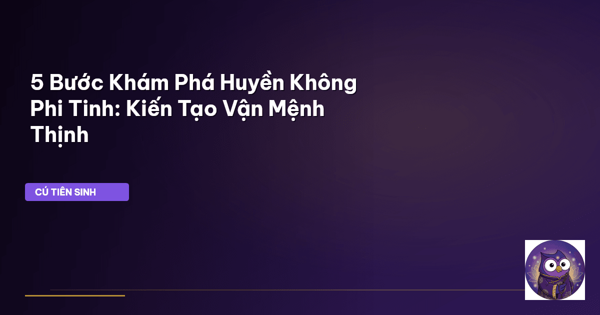 Huyền Không Phi Tinh