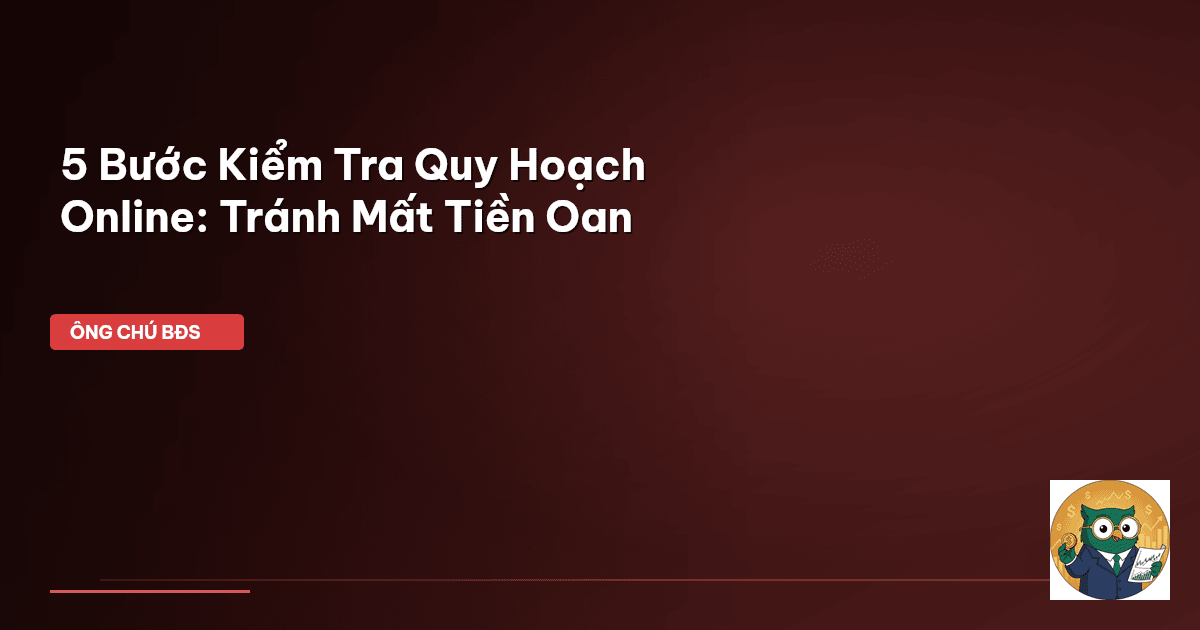 kiểm tra quy hoạch