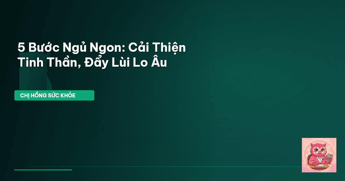 rối loạn giấc ngủ