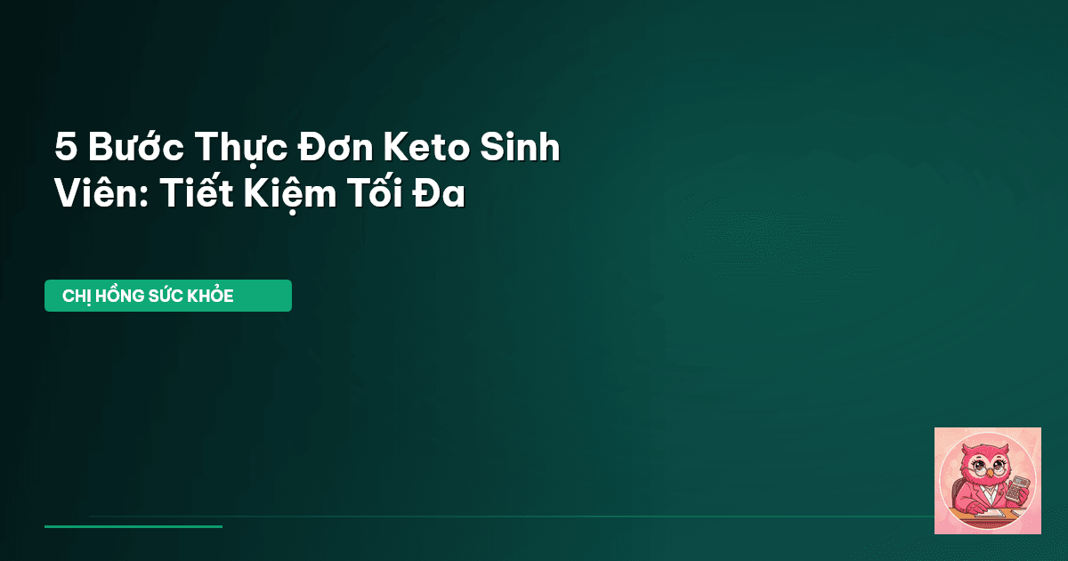 thực đơn keto