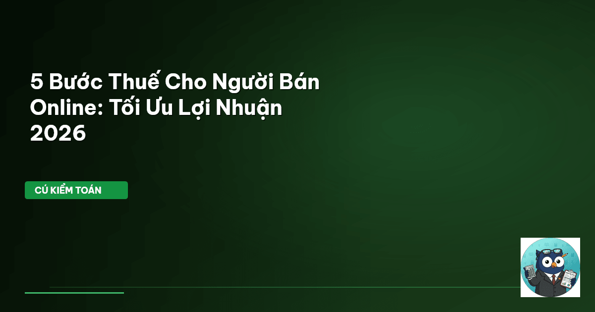 thuế bán hàng online