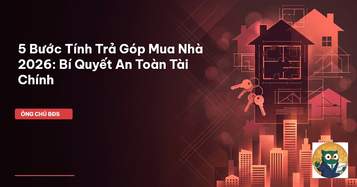 tính trả góp mua nhà