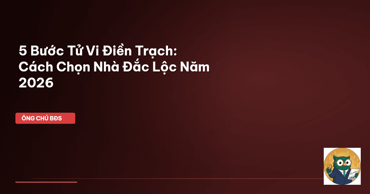 tử vi điền trạch