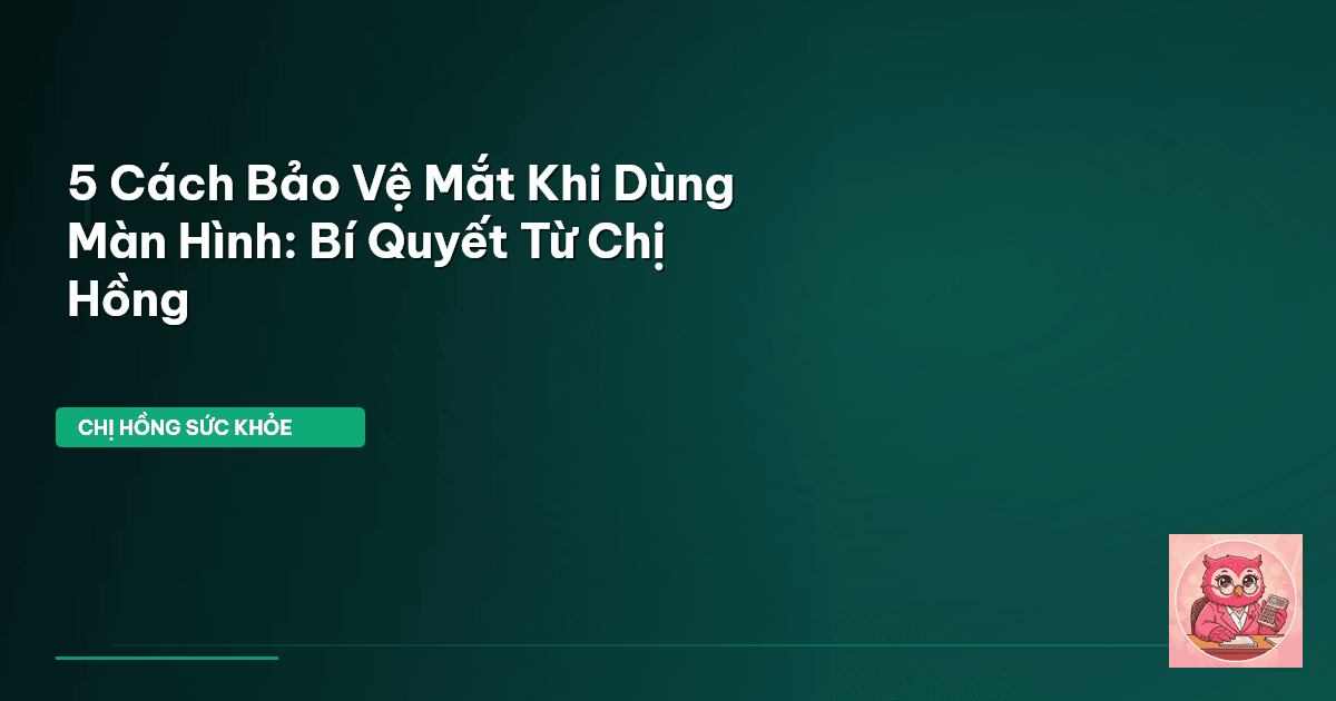 bảo vệ mắt