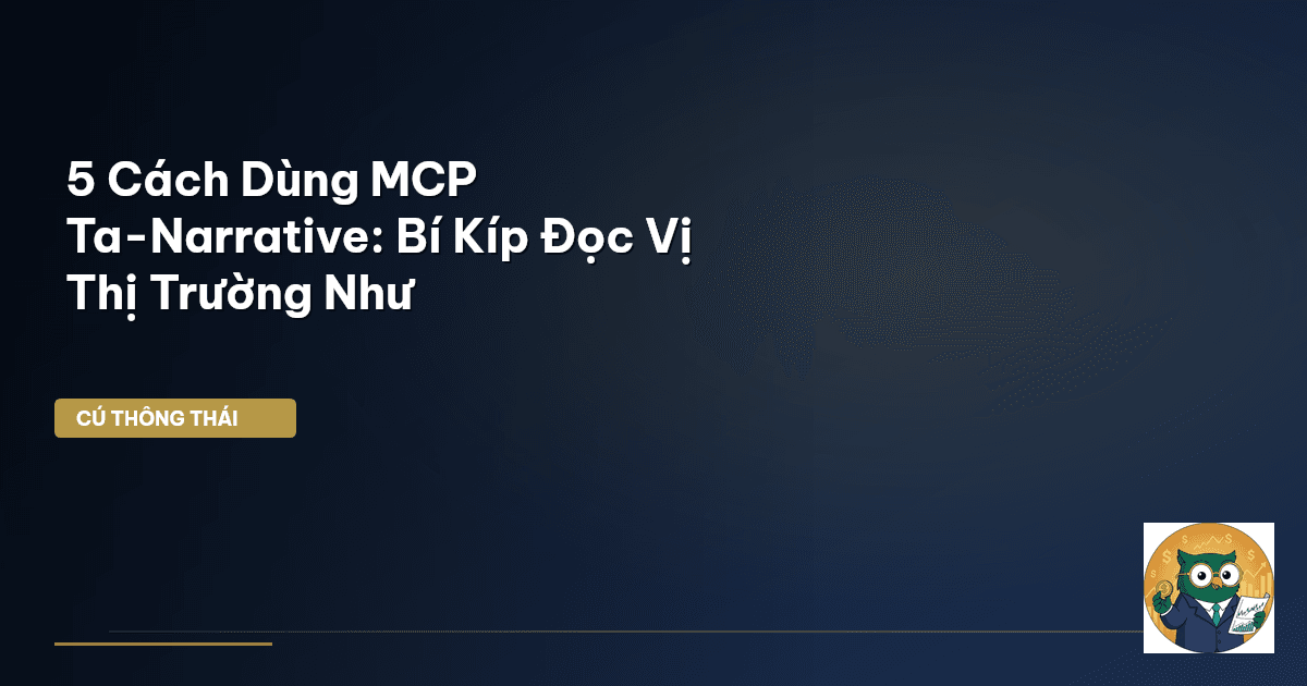 5 Cách Dùng MCP Ta-Narrative: Bí Kíp Đọc Vị Thị Trường Như