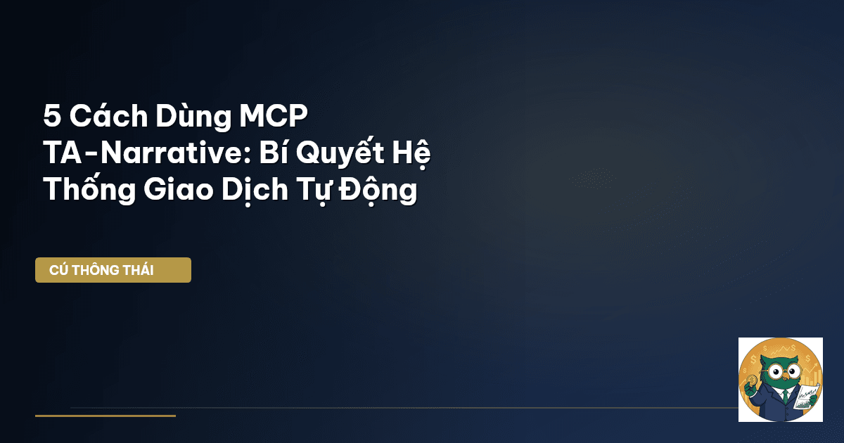 5 Cách Dùng MCP TA-Narrative: Bí Quyết Hệ Thống Giao Dịch Tự Động