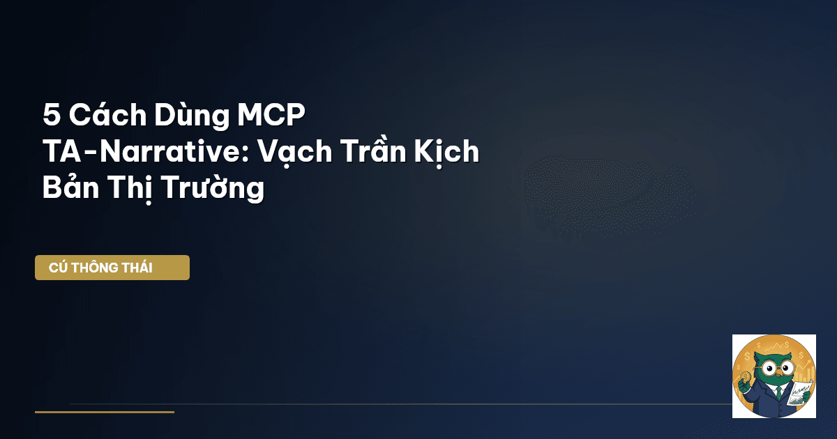 5 Cách Dùng MCP TA-Narrative: Vạch Trần Kịch Bản Thị Trường