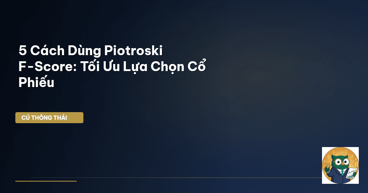 Piotroski F-score