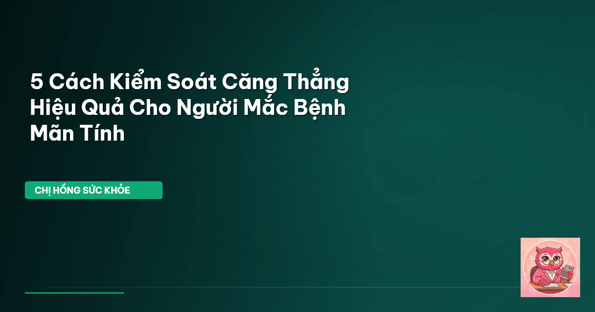 kiểm soát căng thẳng