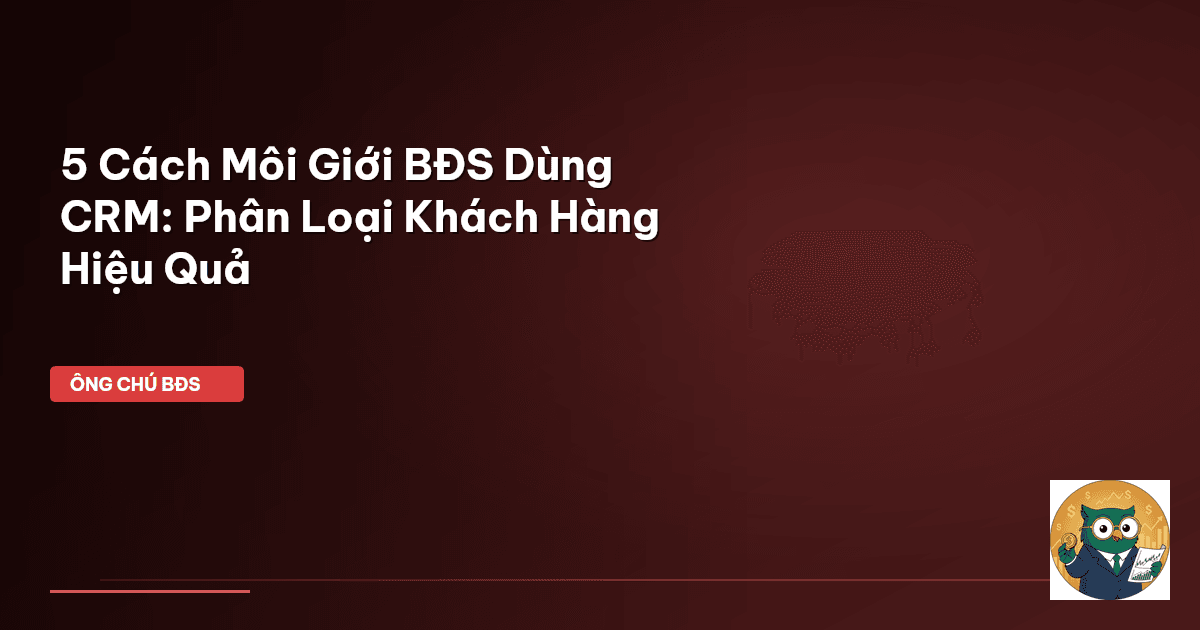 môi giới BĐS
