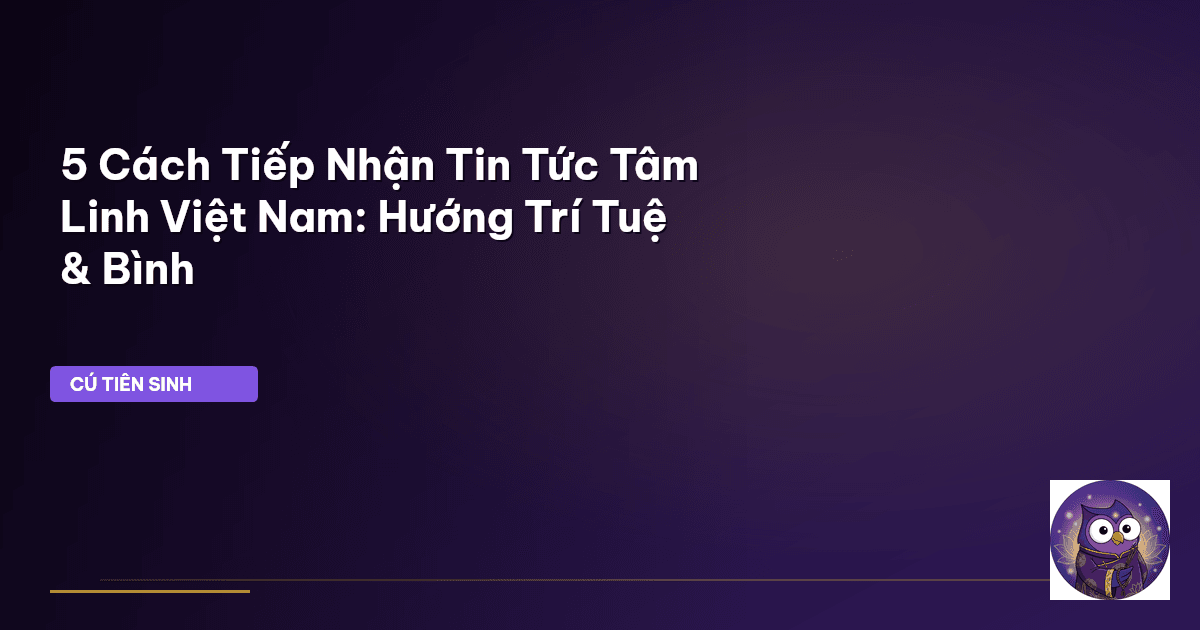tâm linh Việt Nam