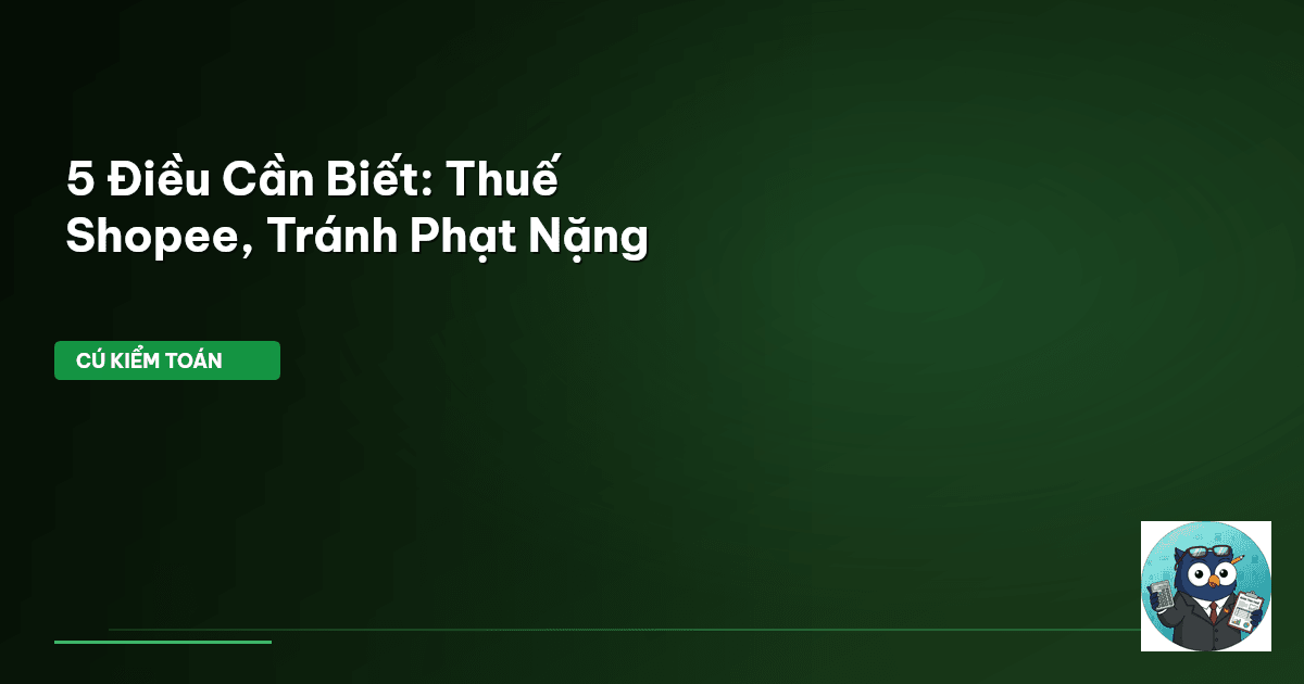 thuế shopee