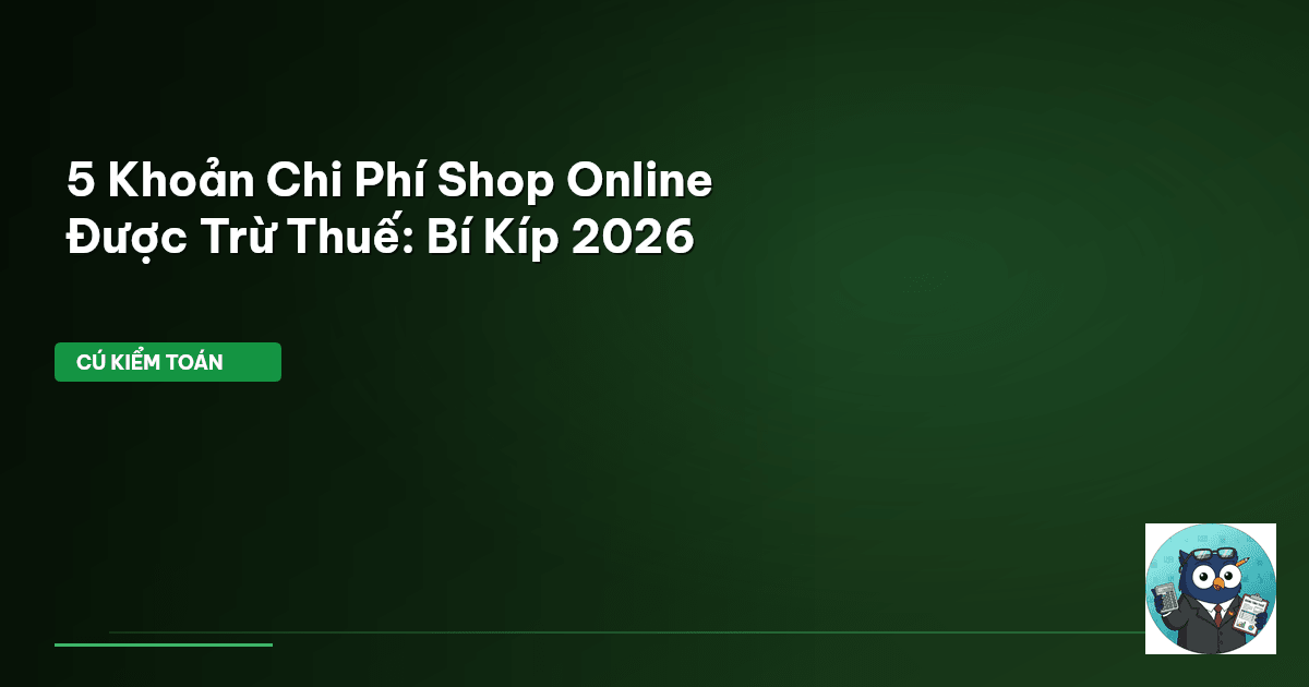 chi phí được trừ