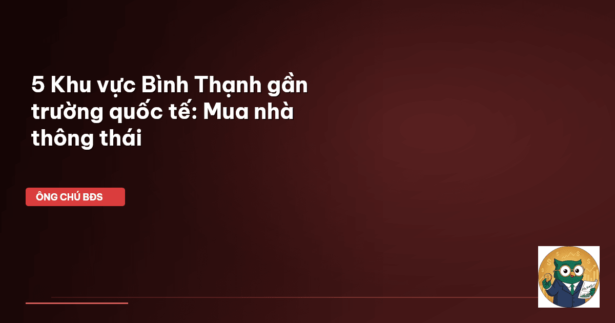 mua nhà Bình Thạnh
