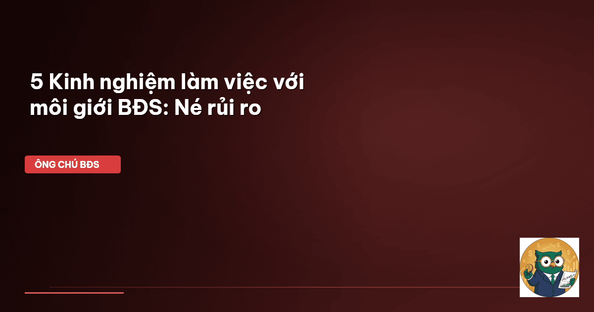 môi giới bđs