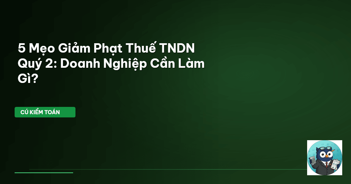 thuế TNDN