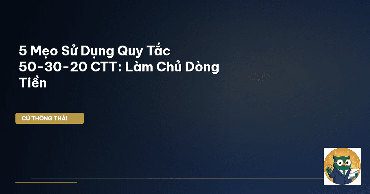 quy tắc 50-30-20