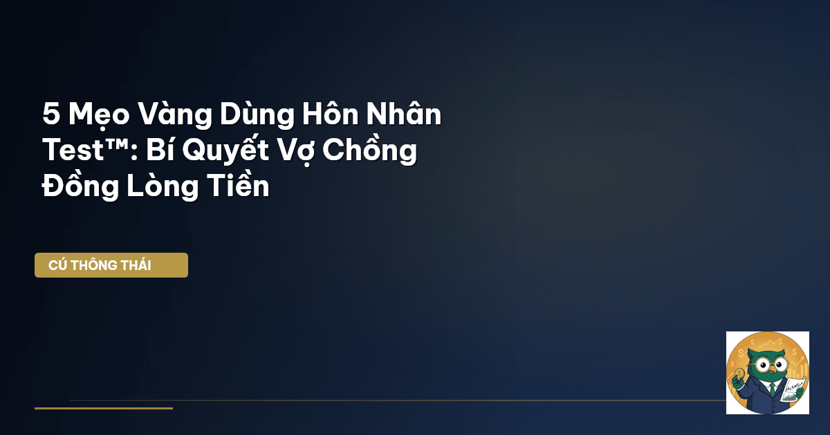 hôn nhân test
