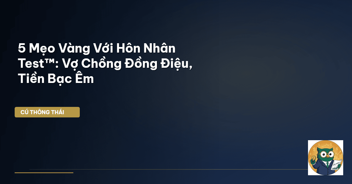 Hôn Nhân Test