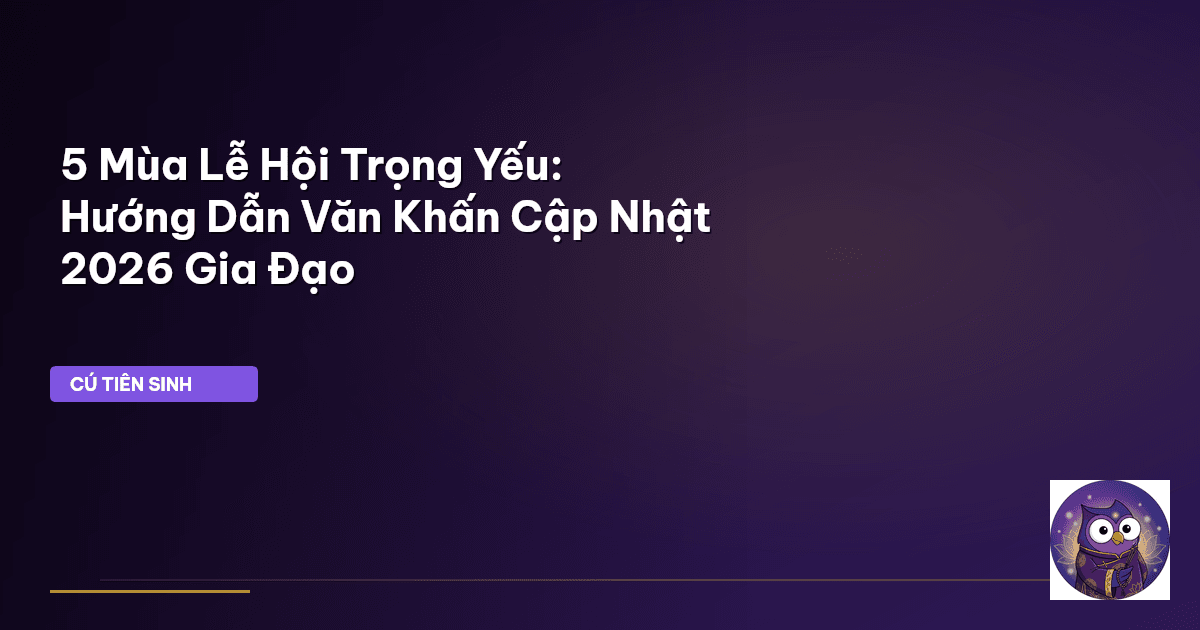 văn khấn theo mùa
