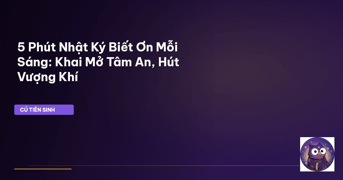 nhật ký biết ơn