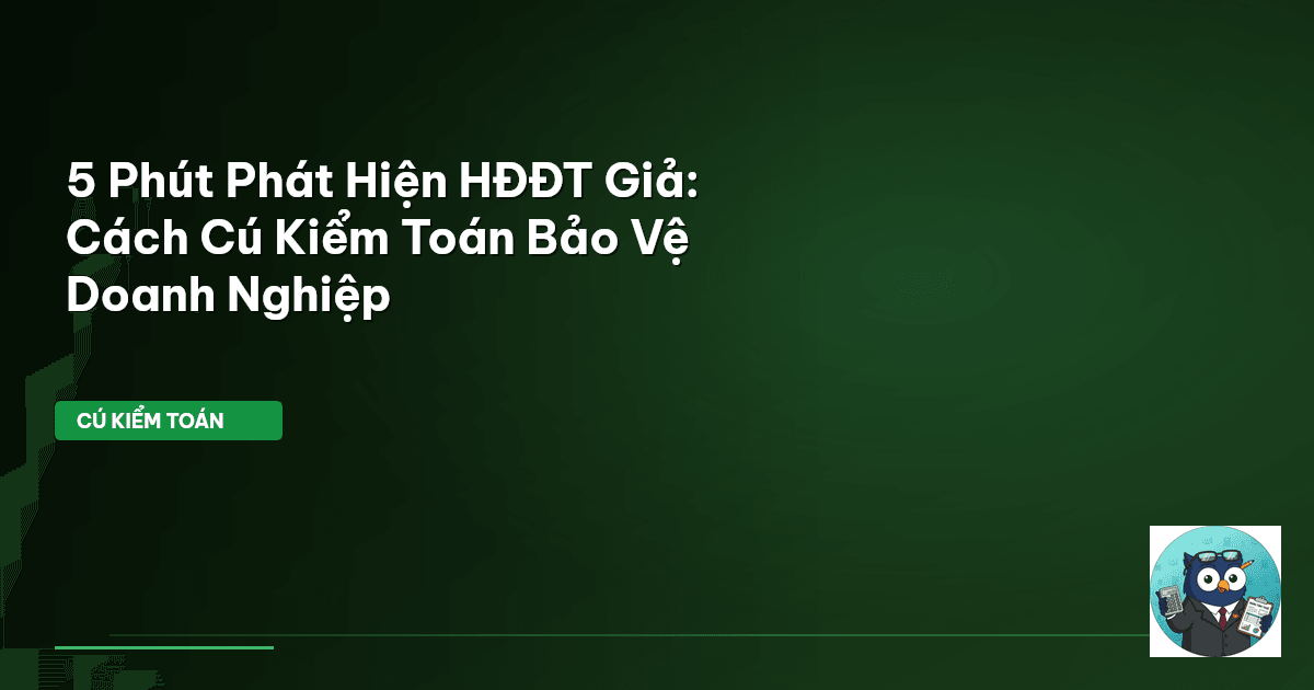 HĐĐT giả mạo