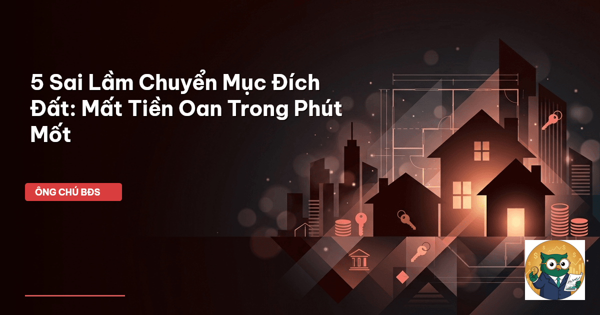 chuyển mục đích sử dụng đất