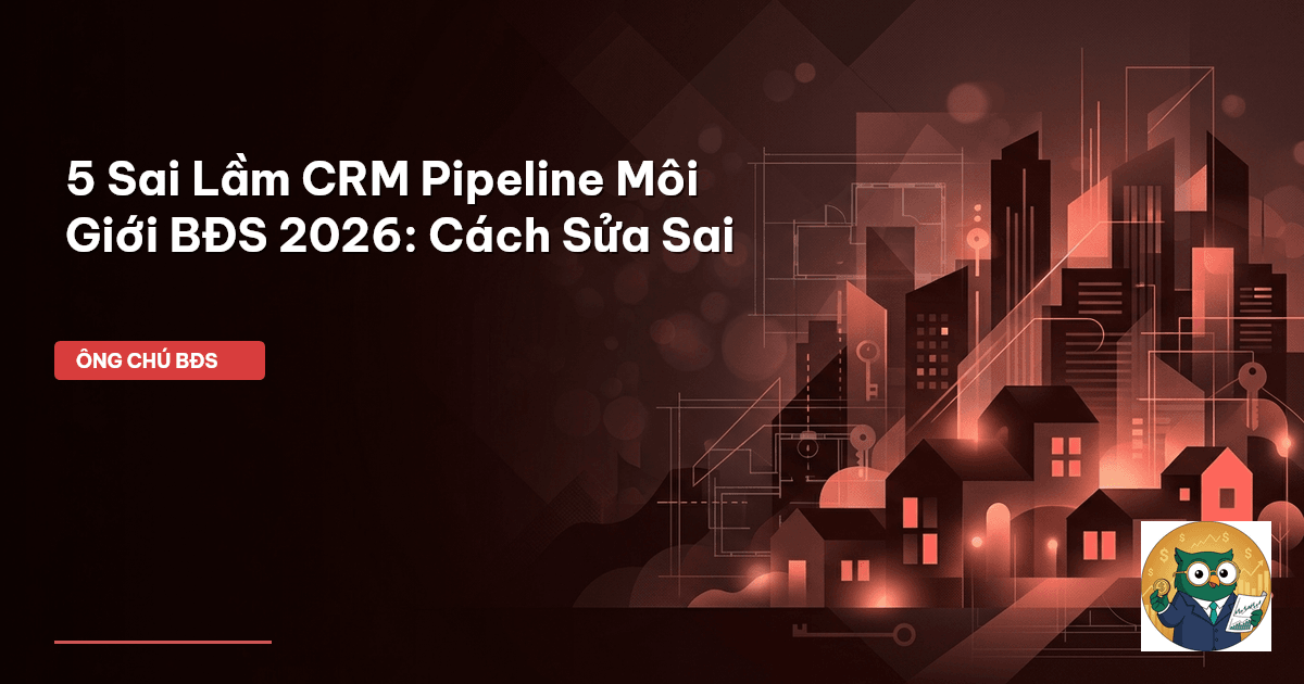 CRM môi giới BĐS