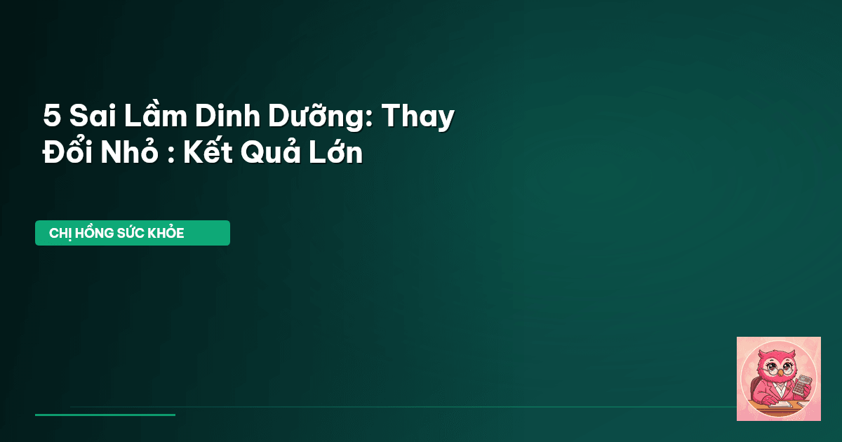 dinh dưỡng khoa học