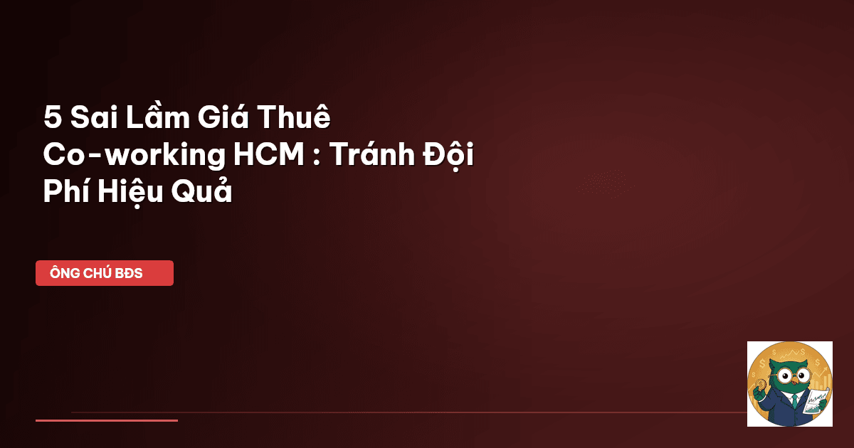giá thuê văn phòng co-working HCM