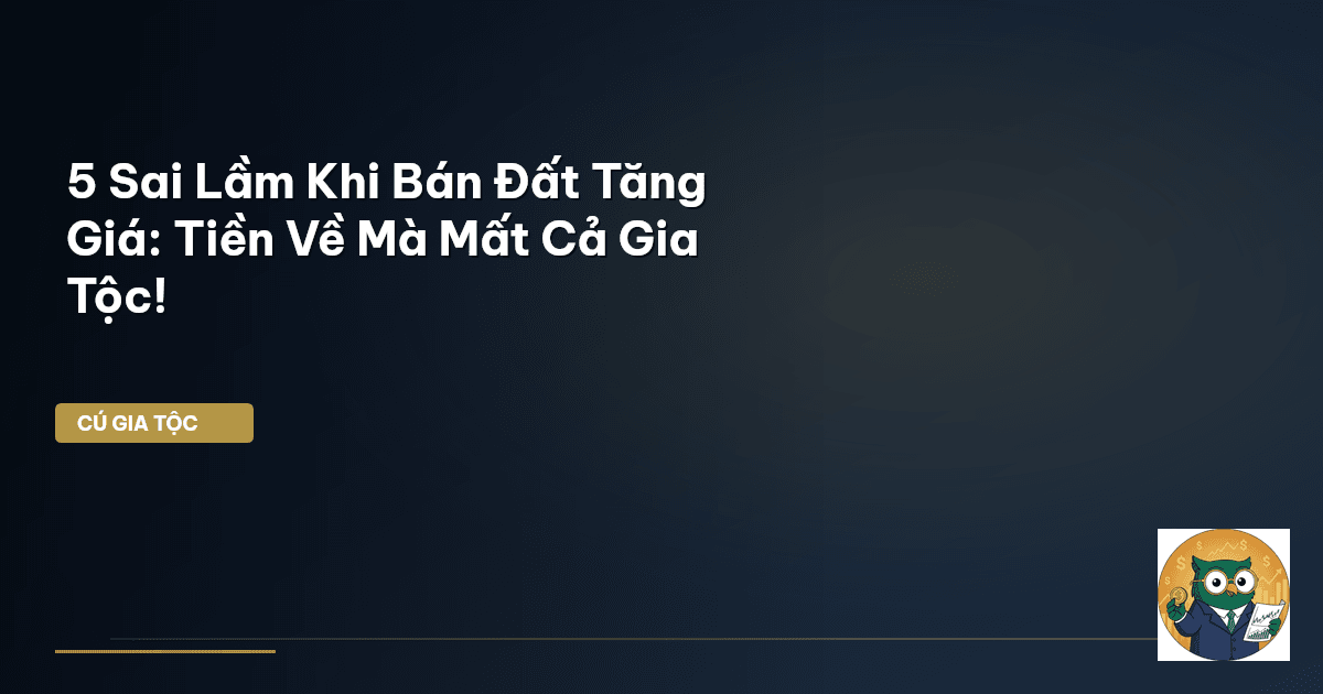 bán đất tăng giá