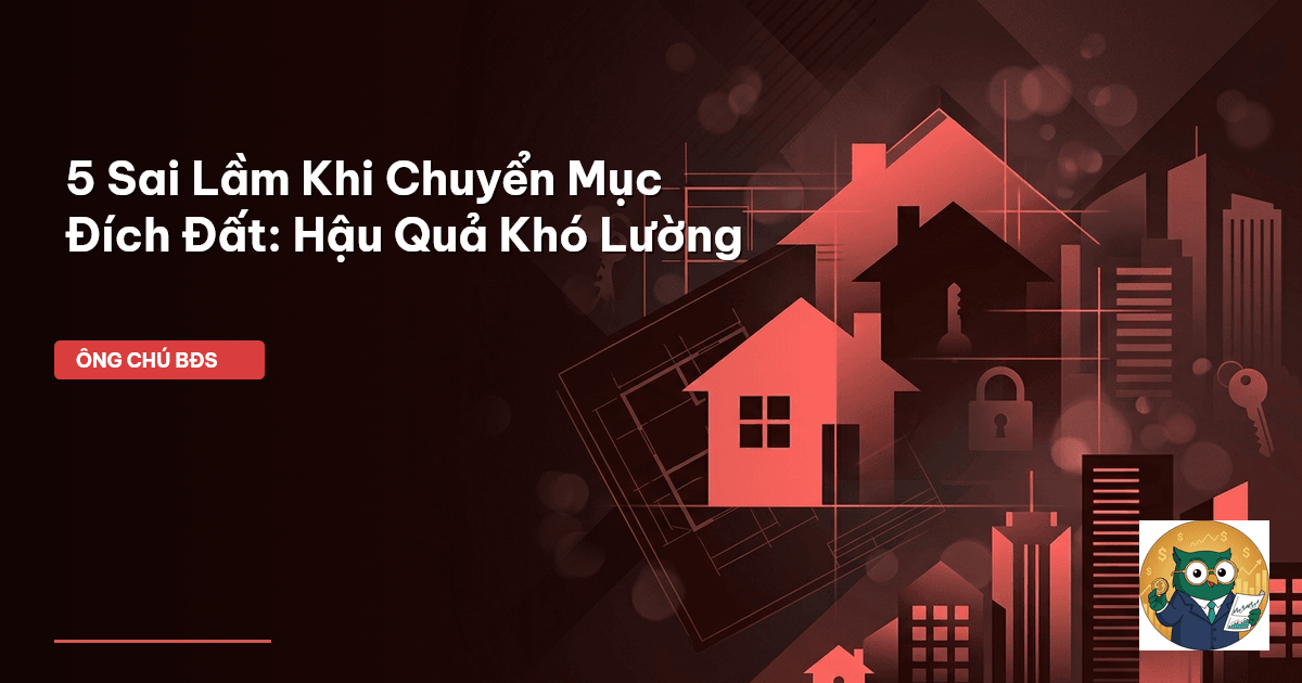 chuyển mục đích sử dụng đất
