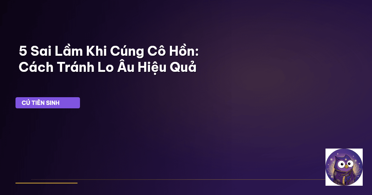 cúng cô hồn