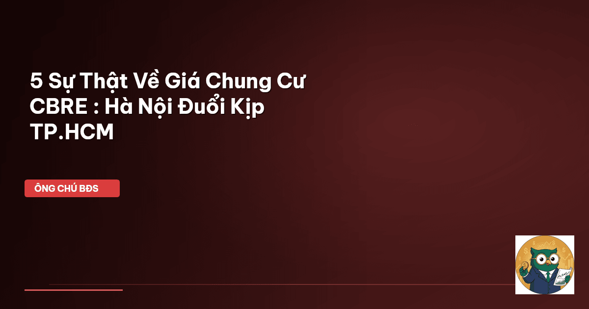 giá chung cư CBRE