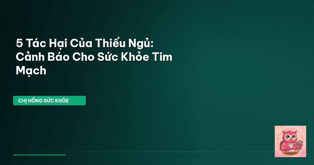 thiếu ngủ