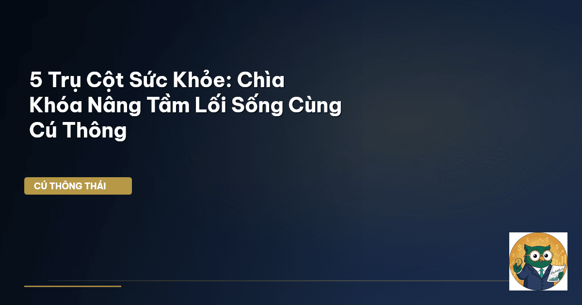 5 Trụ Cột Sức Khỏe: Chìa Khóa Nâng Tầm Lối Sống Cùng Cú Thông