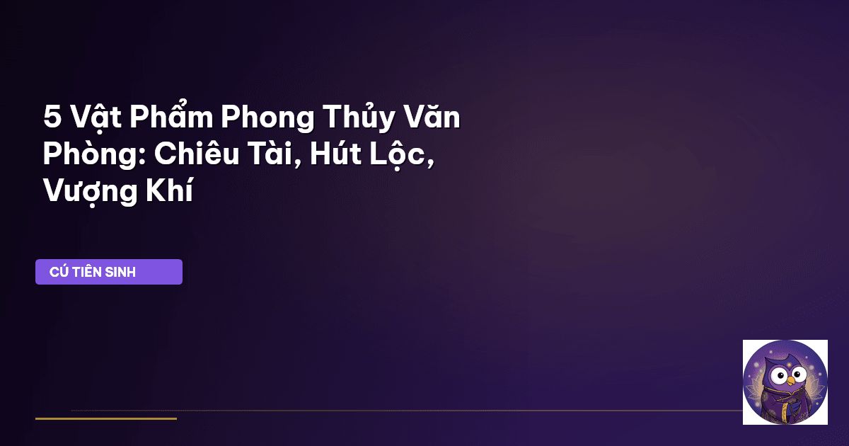 vật phẩm phong thủy
