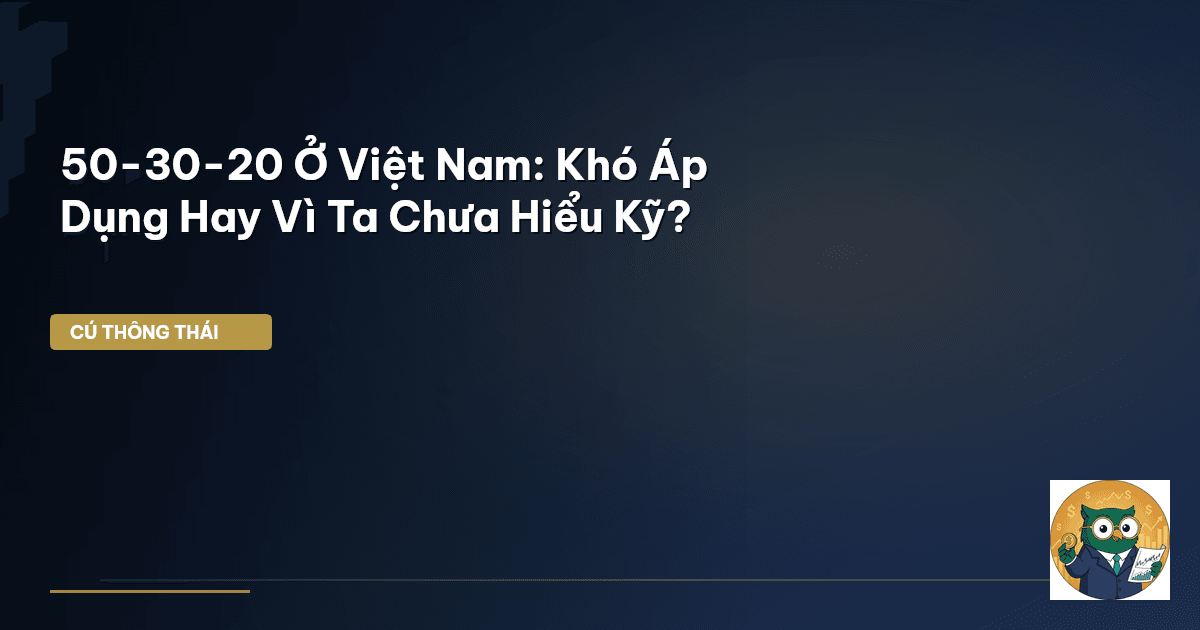 quy tắc 50-30-20