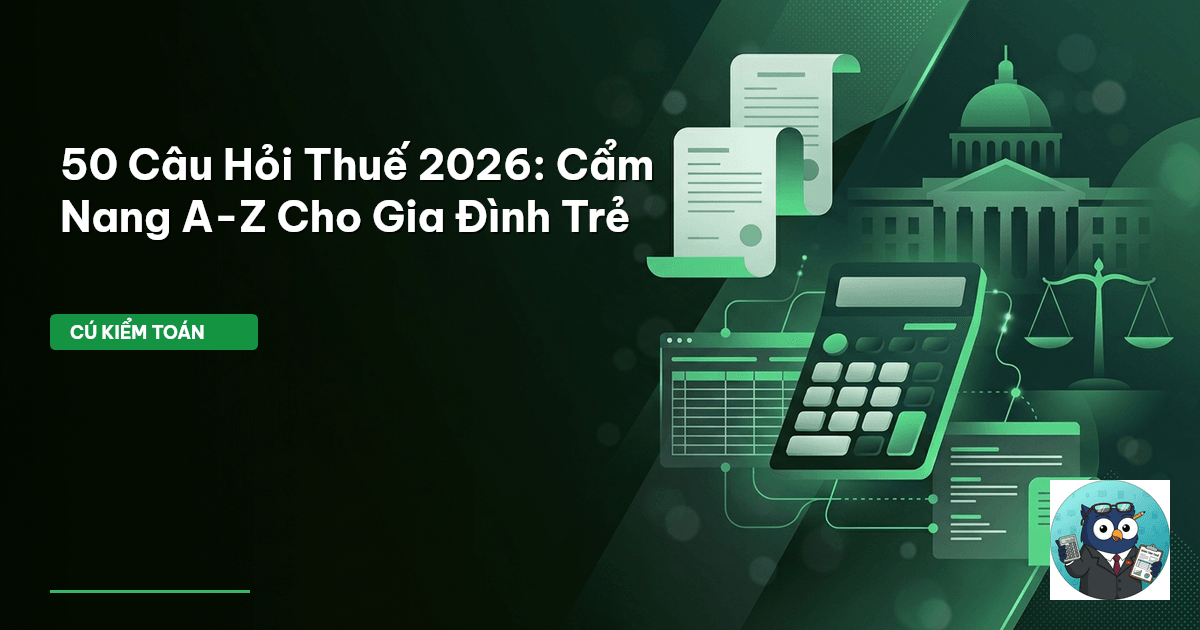 câu hỏi thuế 2026