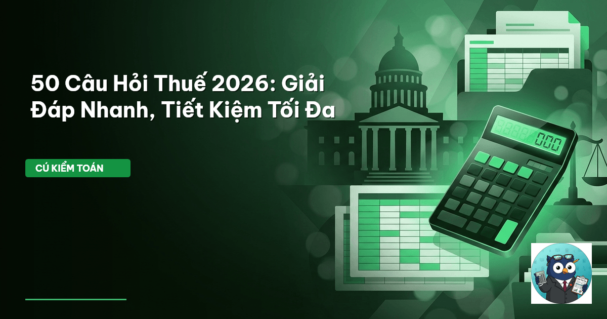 câu hỏi thuế 2026