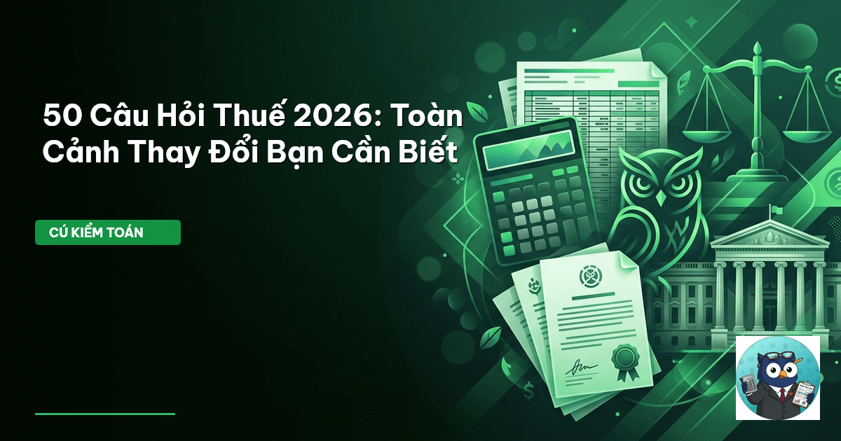 câu hỏi thuế 2026