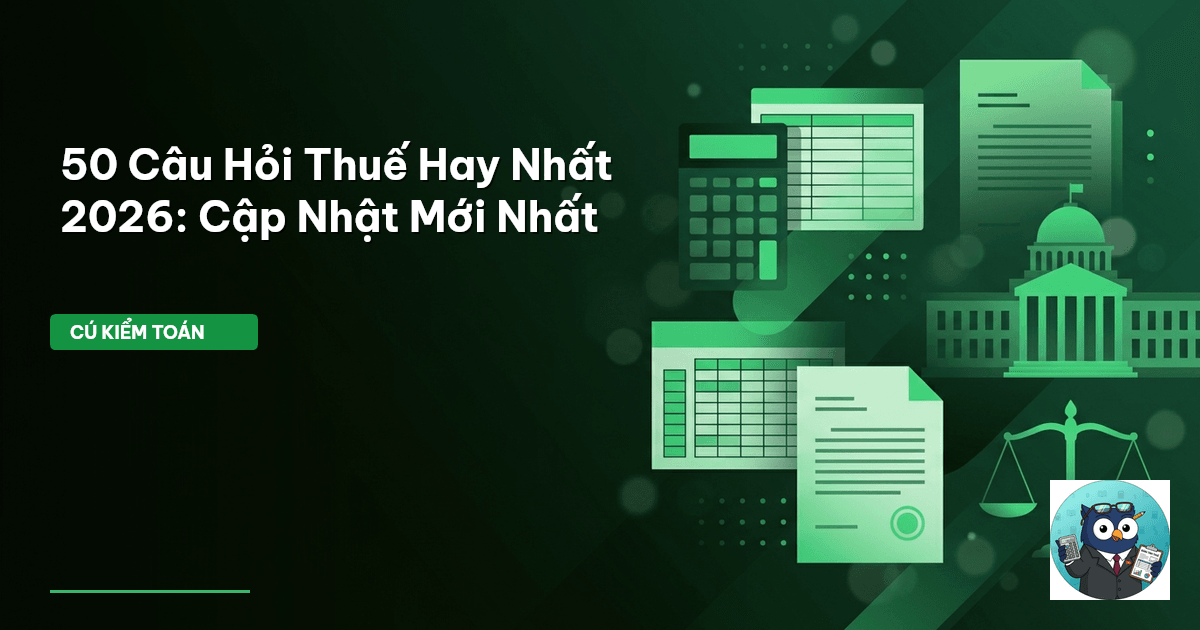 câu hỏi thuế 2026