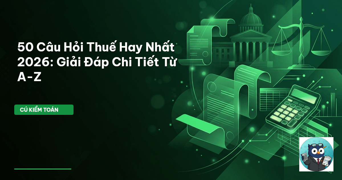 câu hỏi thuế 2026