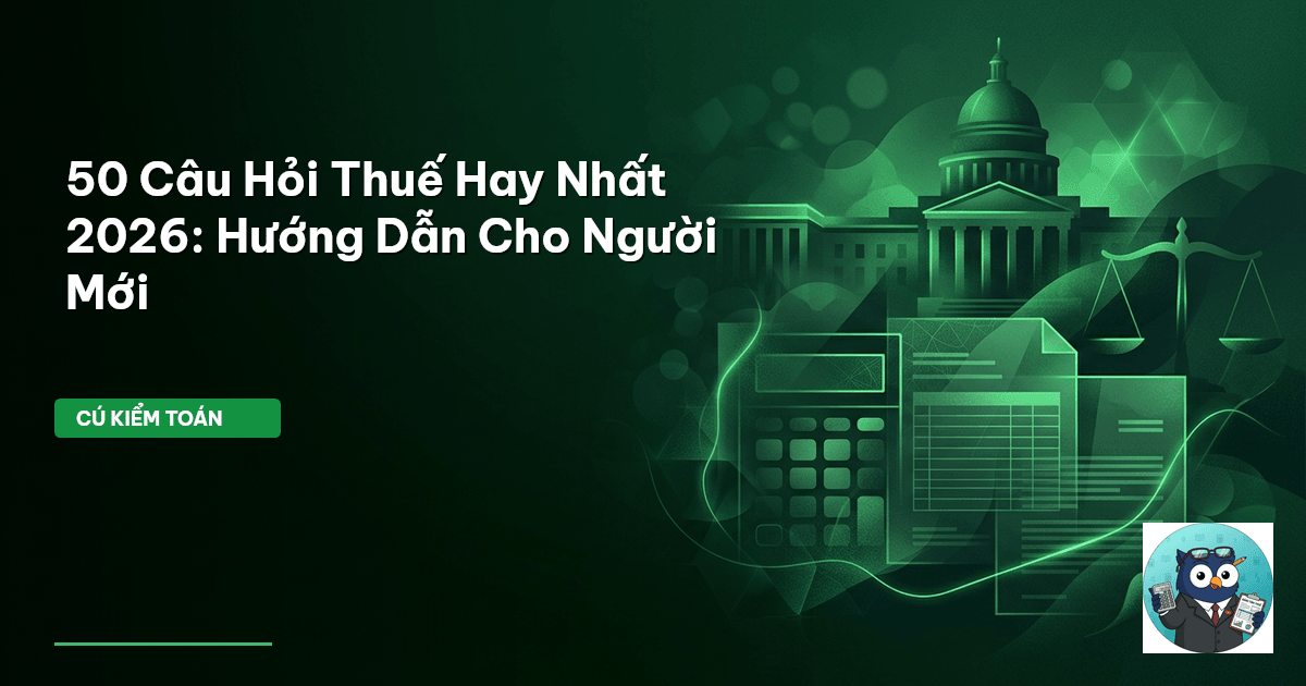 câu hỏi về thuế