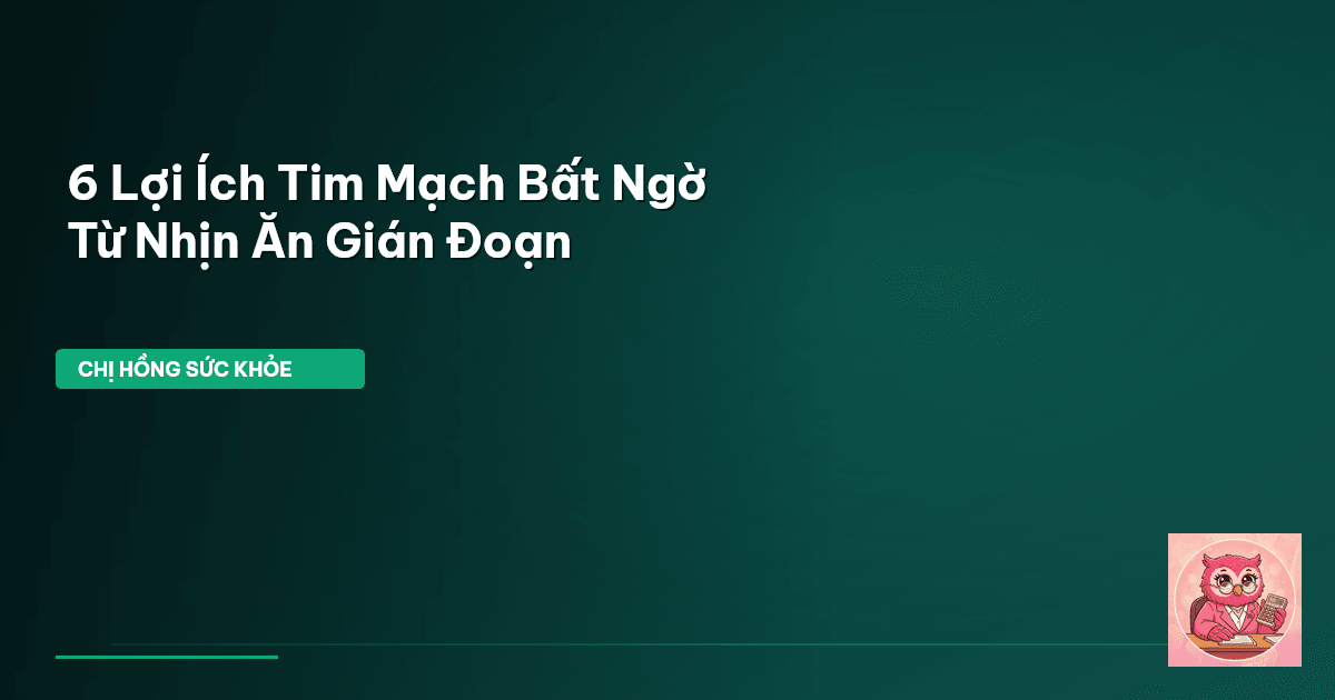 nhịn ăn gián đoạn