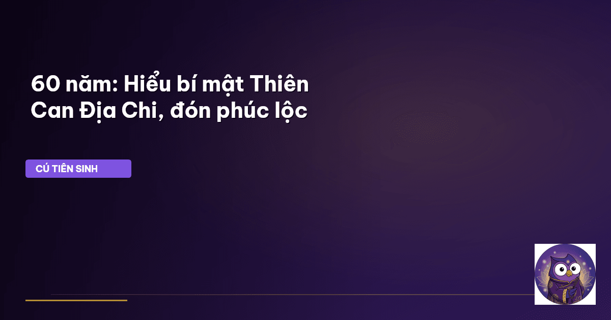 vòng tròn 60 năm